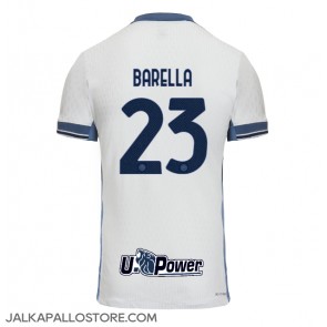 Inter Milan Nicolo Barella #23 Vieraspaita 2024-25 Lyhythihainen